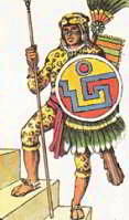 воин из племени ацтеков